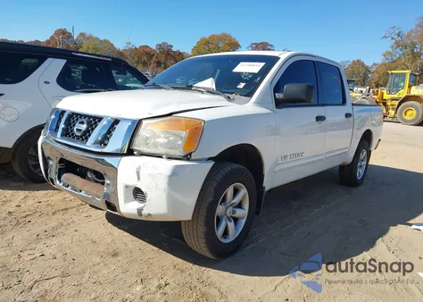2008 Nissan Titan Se z USA, uszkodzony, nr VIN 1N6BA07DX8N321361